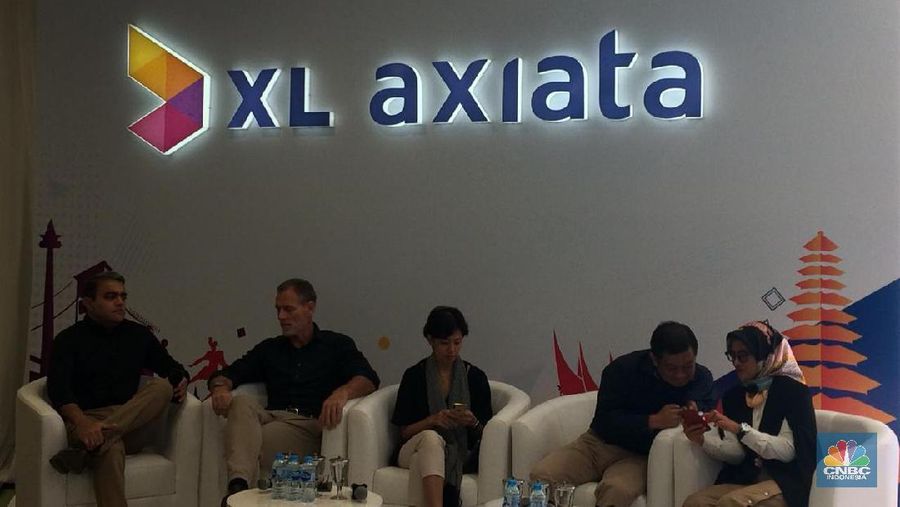 RUPS Tahunan XL Axiata (CNBC Indonesia/Syahrizal Sidiq)