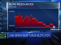 BUMI Bukukan Laba USD 48,44 juta