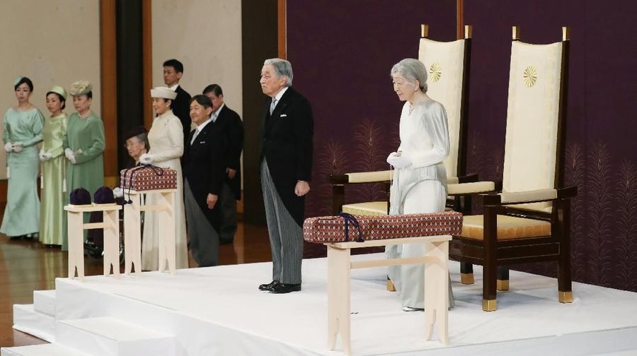 Momen resmi saat Putra Mahkota Naruhito naik takhta juga akan menandai dimulainya era kekaisaran baru di Jepang, yang disebut sebagai 'Reiwa'.