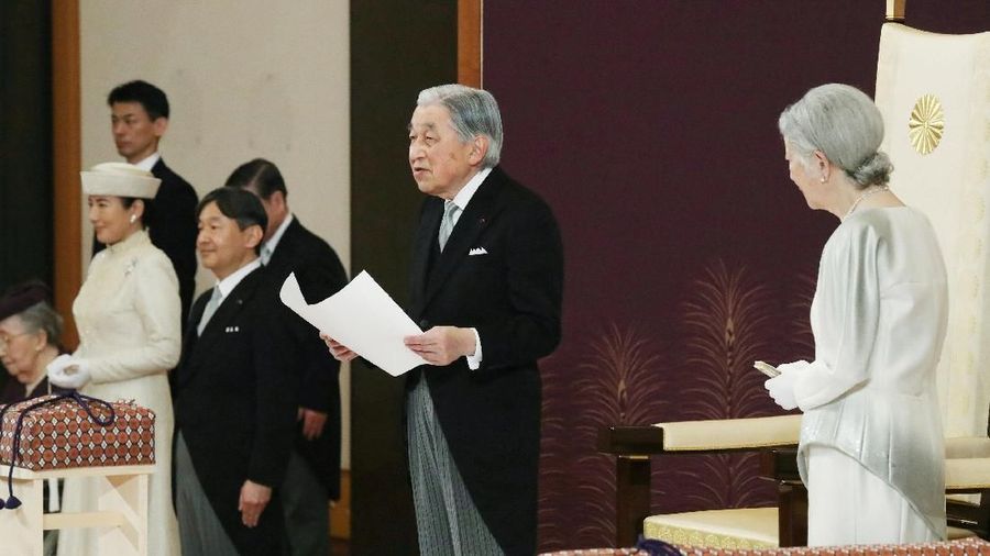 Momen resmi saat Putra Mahkota Naruhito naik takhta juga akan menandai dimulainya era kekaisaran baru di Jepang, yang disebut sebagai 'Reiwa'.