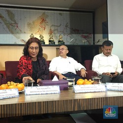 Rapor Menteri Susi: Produksi Mantap, Ekspor Lemah-Letih-Lesu!