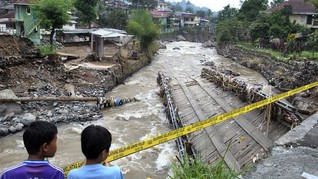 Banjir Bandang di Pemukiman Samosir, Satu Warga Hilang