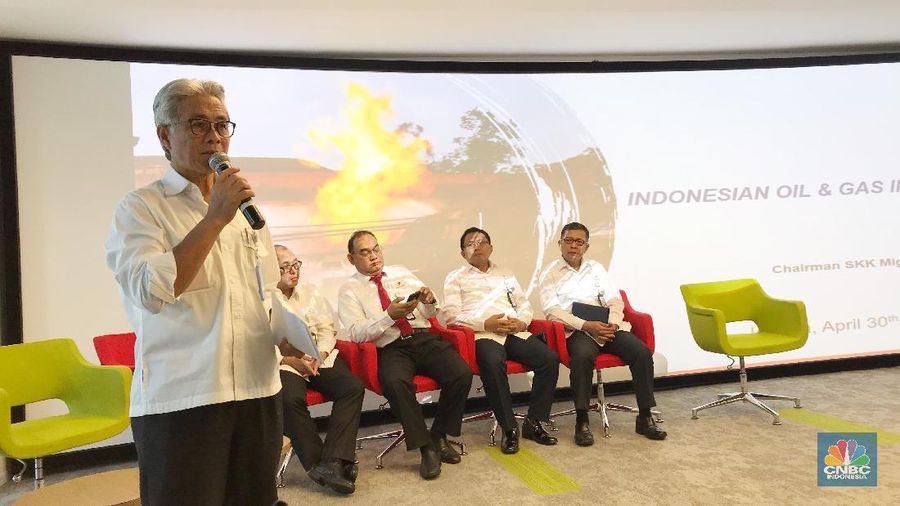 SKK Migas mencatat produksi minyak masih belum capai target di semester I-2019 