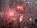 Kembang Api Akhiri Aksi May Day di Patung Kuda Jakarta