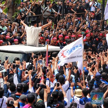 Intip Kemeriahan Hari Buruh Internasional di Istora Senayan