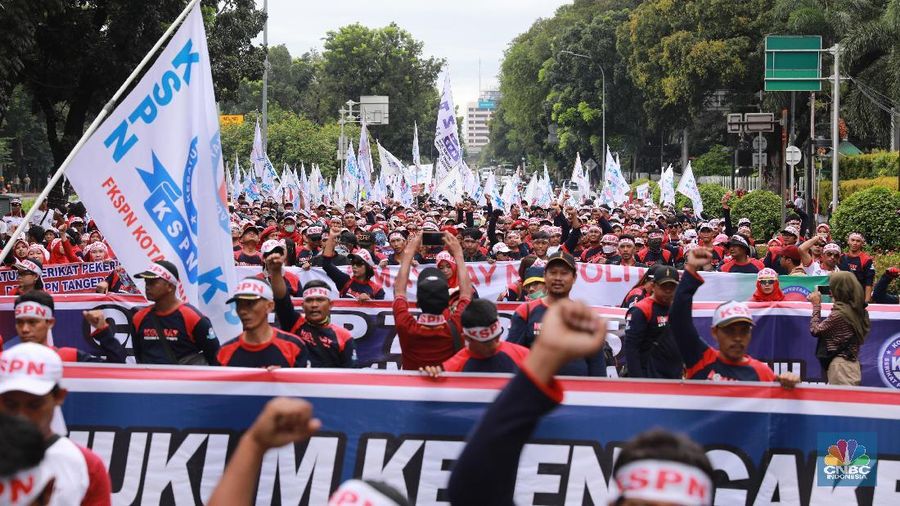 Tingkat produktivitas pekerja di Indonesia masih tertahan di peringkat ke-4.