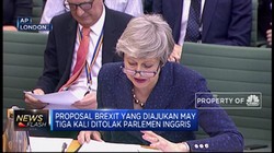 PM May Yakin Brexit Terwujud Sebelum Deadline