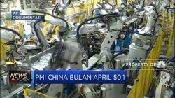 PMI China Bulan April Turun