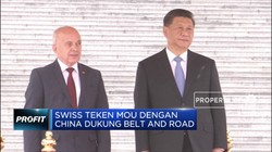 Swiss Teken MOU dengan China Dukung Belt and Road