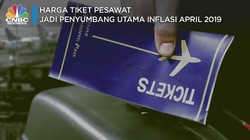 Tiket Pesawat Mahal Jadi Salah Satu Biang Kerok Inflasi April