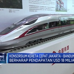 Konsorsium Kereta Cepat Jakarta-Bandung Incar Dana USD 18 M