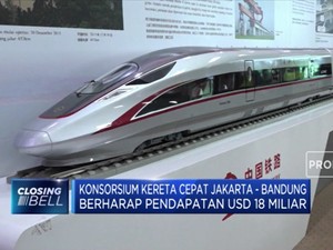 Konsorsium Kereta Cepat Jakarta-Bandung Incar Dana USD 18 M