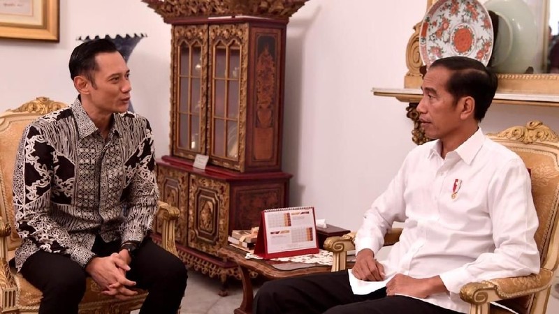 AHY mengaku ingin memberi masukan-masukan untuk bangsa dan negara.