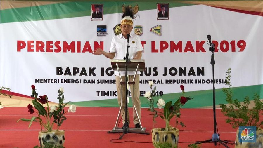 Jonan sebut Freeport kini milik RI dan cadangannya bisa tahan 100 tahun lagi