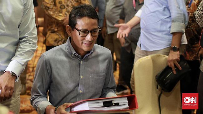 AHY Jumpa Jokowi, Sandiaga Anggap Silaturahmi