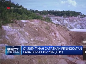 Laba Bersih Timah Meroket 452,28%
