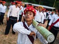 FOTO: 'Menitip' Doa pada Roket di Myanmar