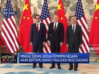 AS - China Mendekati Kesepakatan Damai Dagang