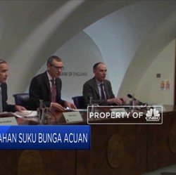 Bank of England Tahan Suku Bunga Acuan