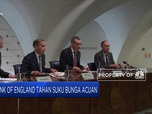 Bank of England Tahan Suku Bunga Acuan