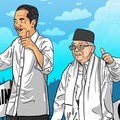 Real Count Sudah 65,4%, Jokowi-Amin Unggul 12,26 Juta Suara