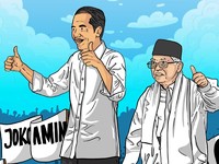 Real Count Sudah 65,4%, Jokowi-Amin Unggul 12,26 Juta Suara