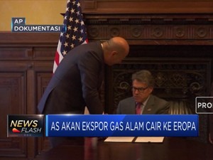 AS Akan Ekspor Gas Alam Cair ke Eropa