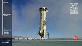VIDEO: Blue Origin Sukses Uji Coba Roket New Shepard