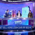 Asing Net Sell Rp 967,33 Miliar di Bursa Saham