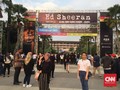 Pemeriksaan 7 Lapis untuk Masuk Konser Ed Sheeran di Jakarta