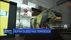 Rupiah Dilego, IHSG Terperosok