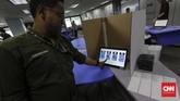 Untuk menggunakan e-Voting, Mendagri Tjahjo Kumolo pun membandingkan dengan India yang memiliki pemilik hak pilih sekitar 1 miliar yang telah menggunakan teknologi tersebut untuk pemilu. (CNN Indonesia/Adhi Wicaksono)