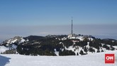 Tak jauh dari Istanbul, Turki juga memiliki Pegunungan Uludag yang terkenal dengan salju abadinya. (CNNIndonesia/Agustiyanti)