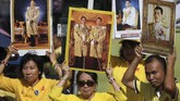 Raja Vajiralongkorn merupakan raja Thailand kesepuluh yang mengisi takhta setelah ayahnya , Raja Bhumibol Adulyadej meninggal dunia pada Oktober 2016. (REUTERS/Athit Perawongmetha)
