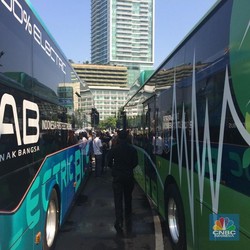 Bus Listrik TransJakarta Belum Bisa Angkut Penumpang, Kenapa?