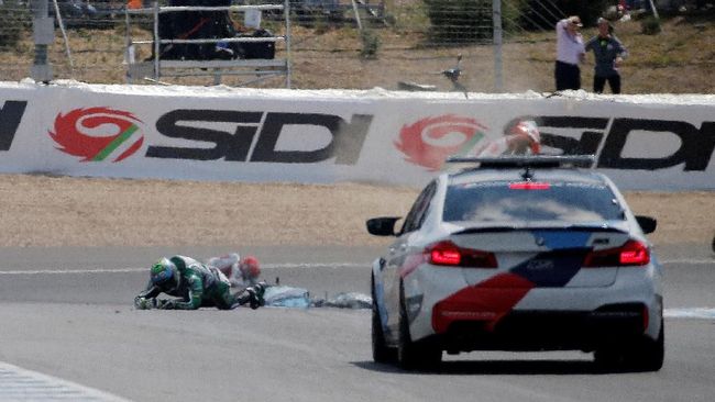 Dimas Ekky Terlindas Murid Rossi di Moto2 Spanyol 2019