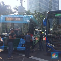 Top! Angkutan Bus di 5 Kota akan Pakai Mobil Listrik di 2020