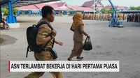 VIDEO: Hari Pertama Puasa Sejumlah ASN di Maros Terlambat