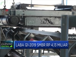 Laba Q1-2019 Semen Baturaja Rp 4,13 M