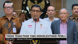 VIDEO: Menkopolhukam Akan Tindak Tegas Pengacau Pemilu