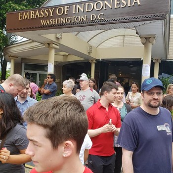6.000 Warga AS Serbu Open House KBRI Washington