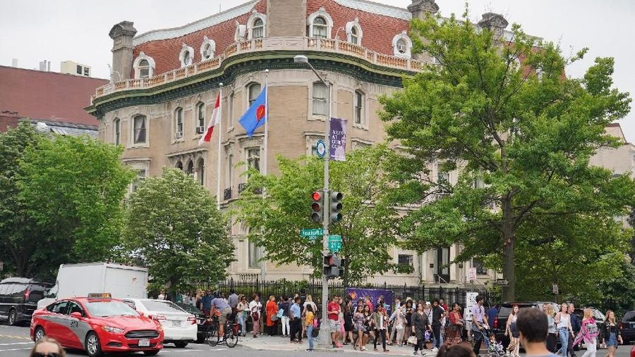 Lebih dari 6.000 pengunjung memadati open house KBRI Washington DC.