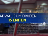 Jadwal Cum Dividen 15 Emiten