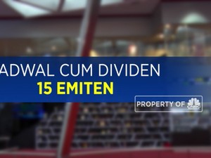 Jadwal Cum Dividen 15 Emiten