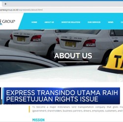 Express Transindo Utama Raih Persetujuan Rights Issue