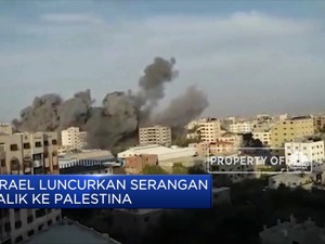 Israel Luncurkan Serangan Balik ke Palestina