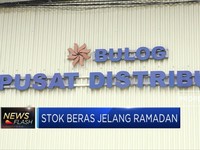 Bulog: Stok Beras Selama Ramadan Aman