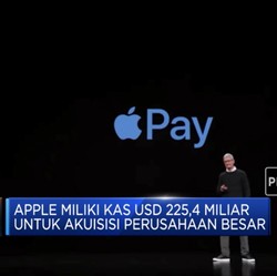 Dalam Setahun, Apple Mengakuisisi 20-25 Perusahaan