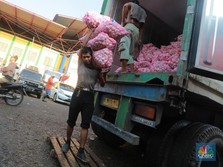 34 Kontainer Bawang Putih Impor China Masuk Priok