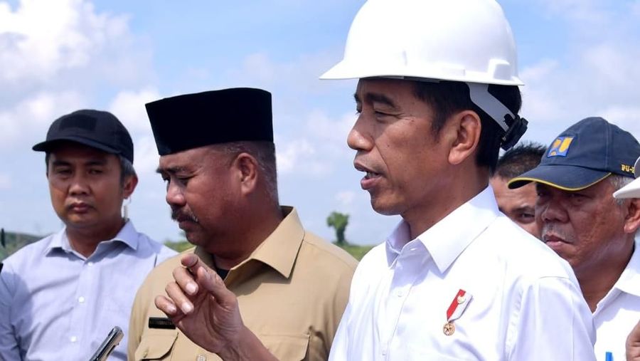 Kedatangan Presiden untuk meninjau salah satu wilayah yang akan menjadi calon Ibu Kota baru.
